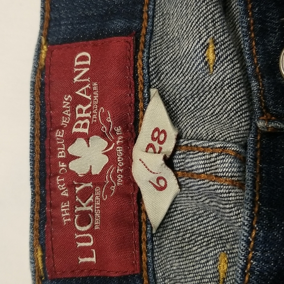 Lucky Brand Jeans. Sweet'n'Crop size 6/28. Like new - Picture 3 of 10